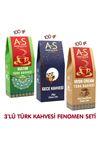 3'lü Türk Kahvesi Fenomen Seti (Gece,İrish,Sultan)